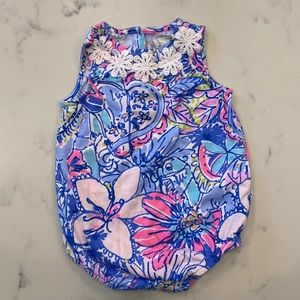Lilly Pulitzer Baby Bubble Onesie